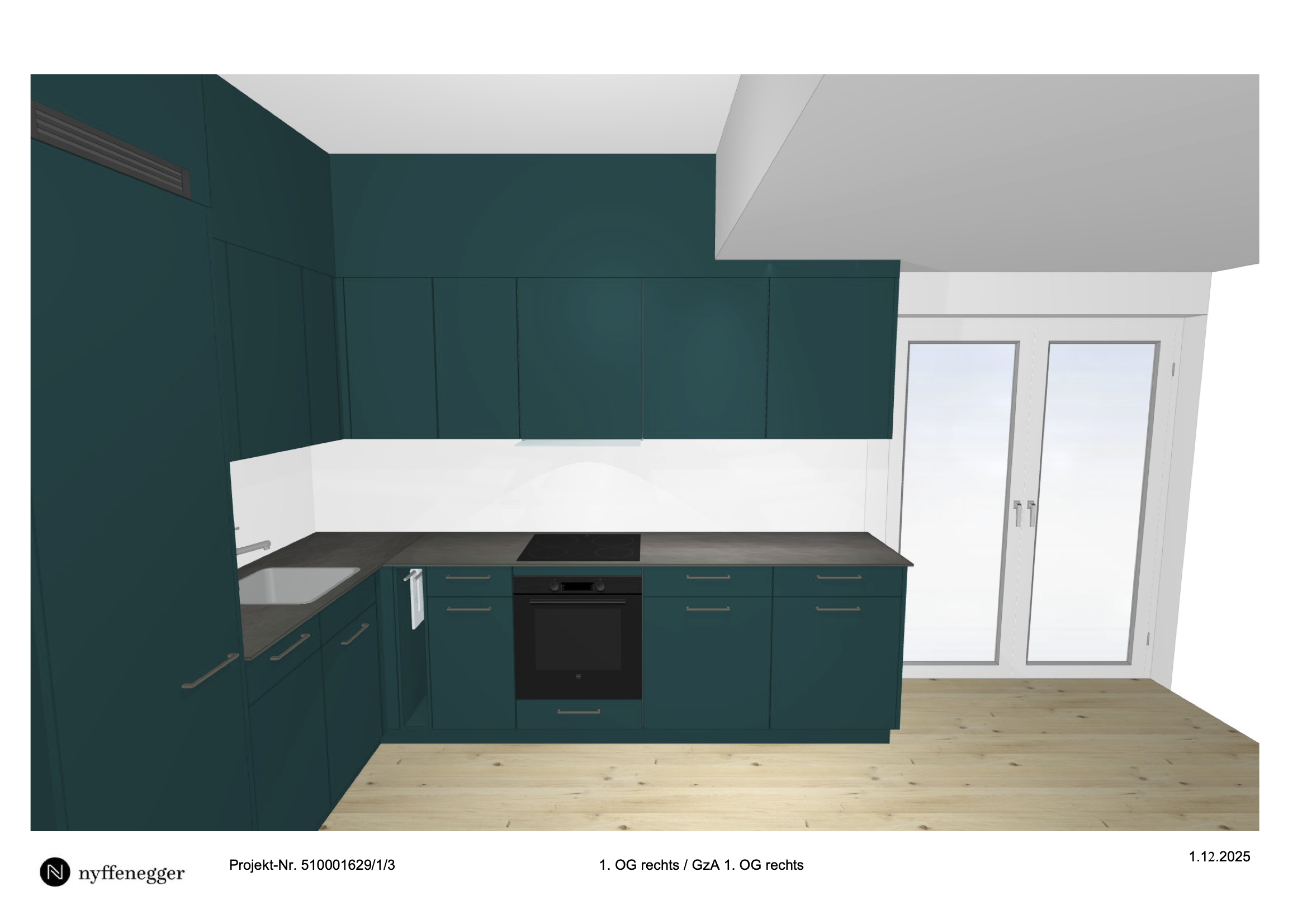 3.5-Zi-Wohnung mit grosser Terrasse - Bild 2