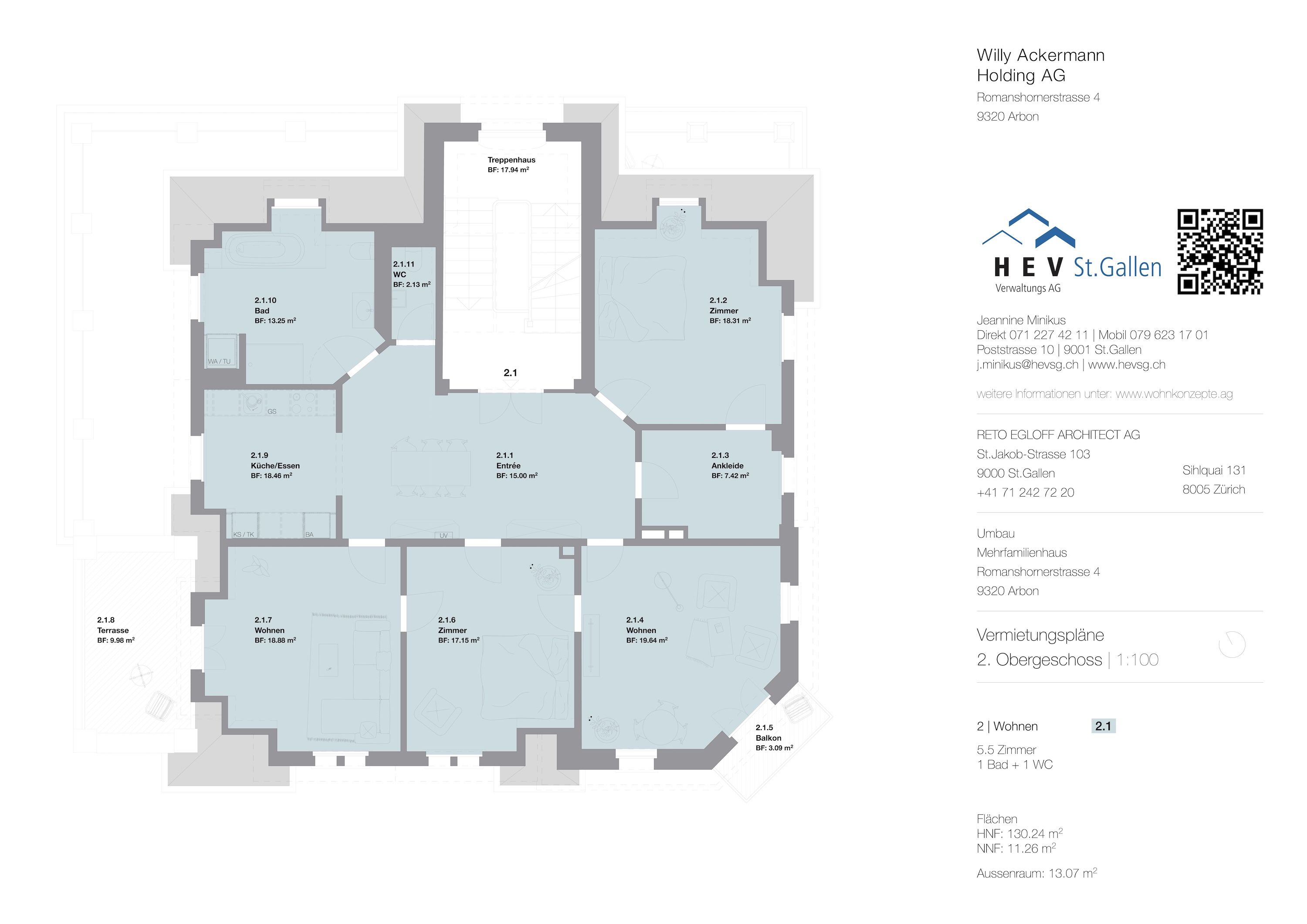 5.5-Zi-Wohnung mit Seesicht - Bild 4