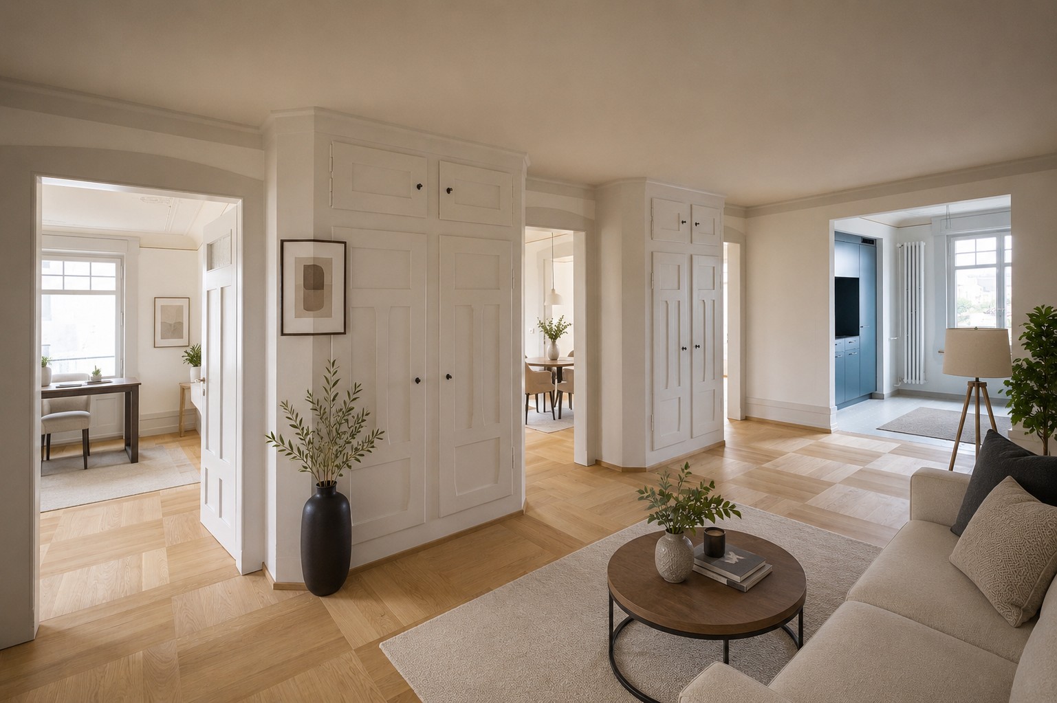 5.5-Zi-Wohnung mit Seesicht - Bild 6